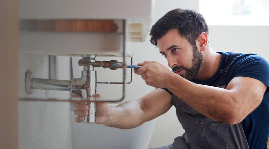 Tankless water heater installation in Lincoln, DE